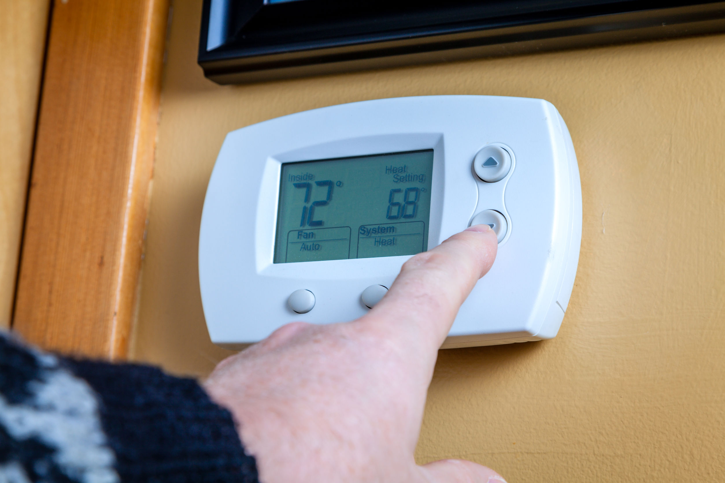 HVAC 101 Thermostats Mathews CCAC Blog Thermostat Installation